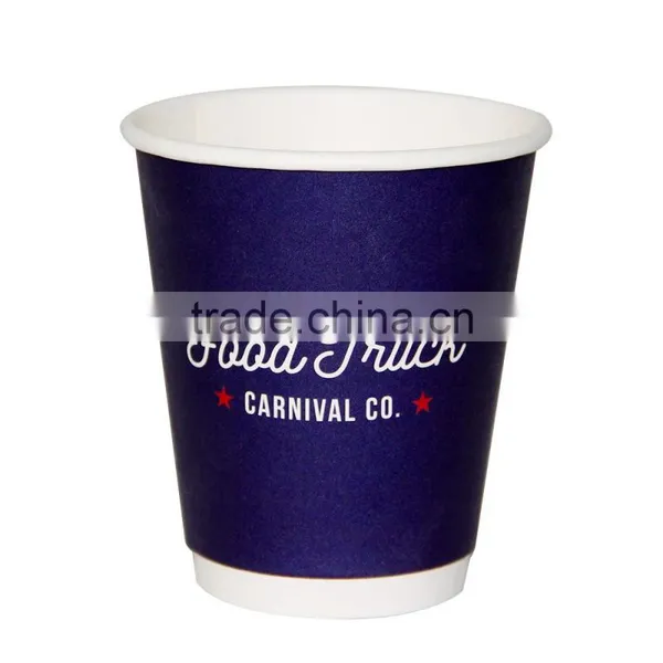 High Quality Logo Printed Disposable Paper Coffee Cups photo-5