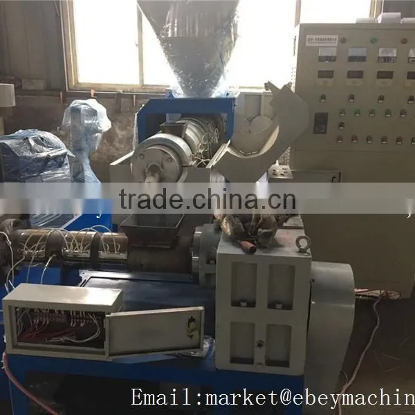 Used Waste Textile Plastic Pelletizer Pvc Recycling Machine photo-2