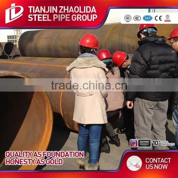Premium Quality Hdpe Spiral Pipe Helical Welded Pipe} photo-4
