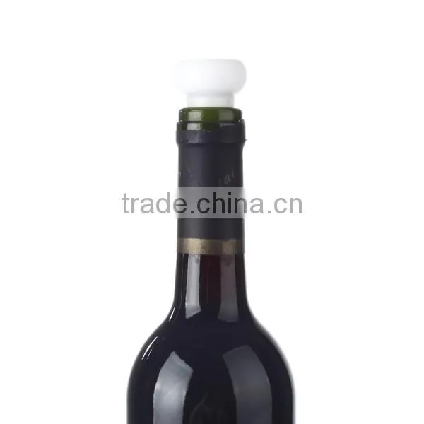 Wine Corkscrew Opener + Silicone Stopper Wine Accessories Gift Set photo-2