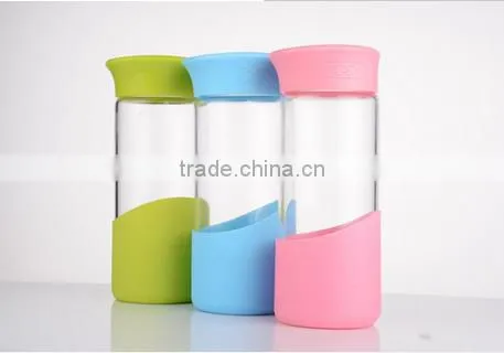 New Design Sport Heat-resistant Glass Sparkling Water Bottle photo-5
