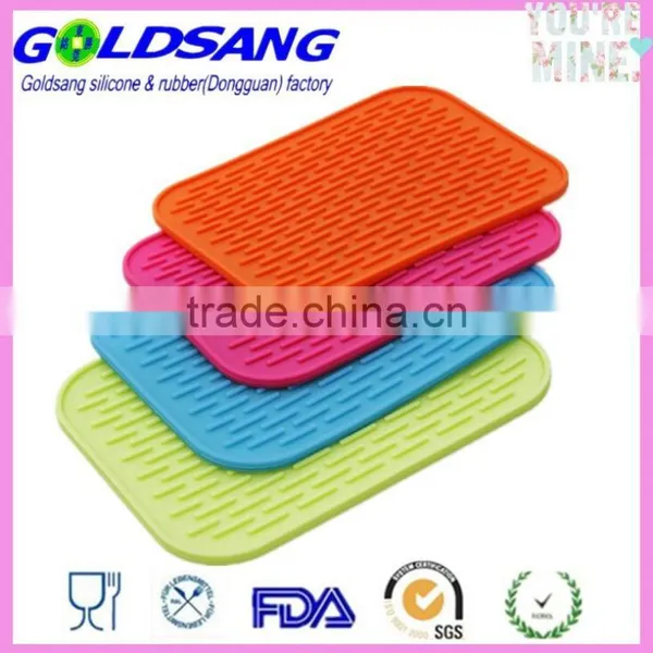 4 Colors Hot Mate Dishes Pots Pans Plates Trivet Silicone Mat photo-3