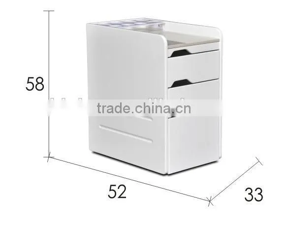 Nail Table Nail Salon Furniture Nail Technician Trolley TKN-2D108 photo-2