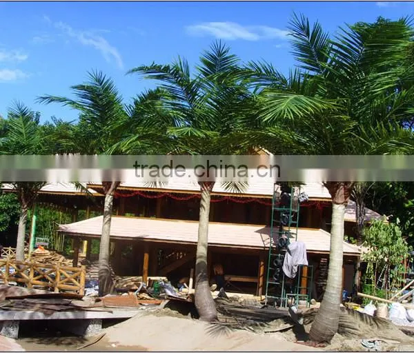 Artificial Palm Tree Fiberglass Outdoor Coconut Tree Sale Fake Tree photo-4