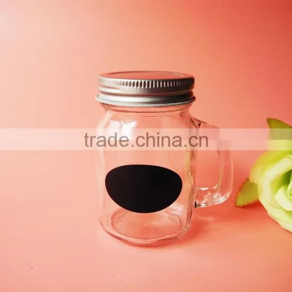 120ml Baby Use Glass Mason Jar for Ejuice With Black Frosted and Tin Lid photo-5