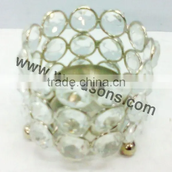 Wedding Decoration Votitive Crystal Candle Holder photo-5