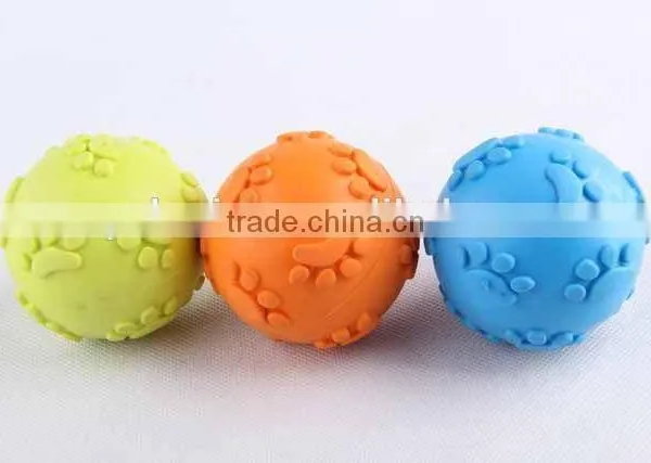 TPR Pet Toy Colorful Round Ball Hot Sale Dog Toy photo-2