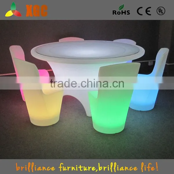 Frosted Glass Bar Table/youkexuan Chairs and Tables for Wedding Banquet photo-2