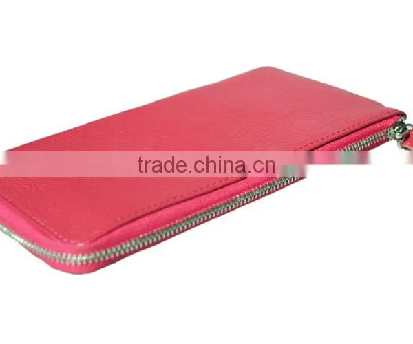 Trade Assurance Supplier Leather Wallet Clutch Mobile Phone Pouch Ladies Clutches Coin Purse photo-5