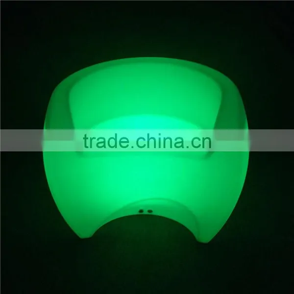Hot Sale LED Bar Furniture Color Changing Plastic Chairs With Remore Control photo-2