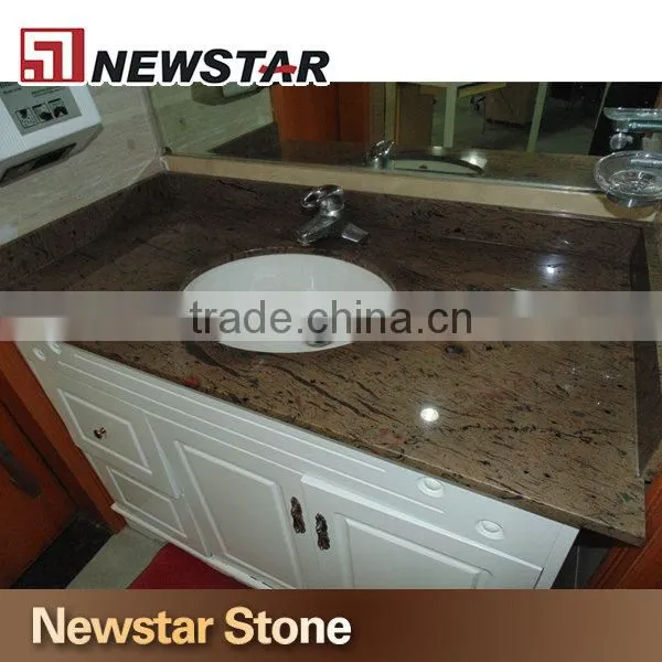 Newstar Bathroom One Piece Vanity Glass Vanity Top photo-5