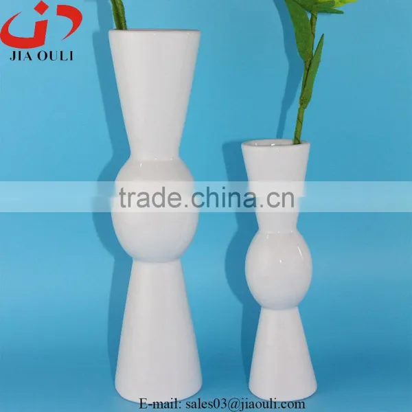Popular Hot Sale White Small Ceramic Handicraft Vase, Ceramic Vase photo-3