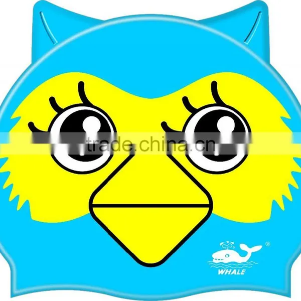 Waterproof Kids Swim Caps Love Animal Swimming Caps Silicone Swim Hat for Chirdren photo-4