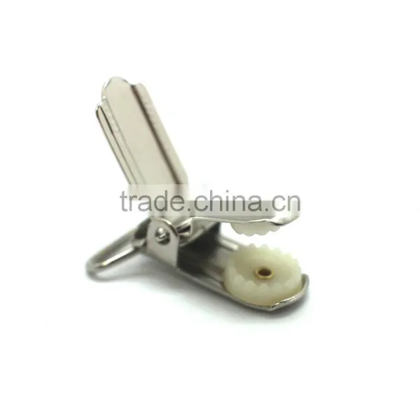 3/4" Stamping Steel Suspender Clip Without Plastic Teeth Inside for Garment, High Quality & Cheap Clip Without Plastic Teeth photo-2