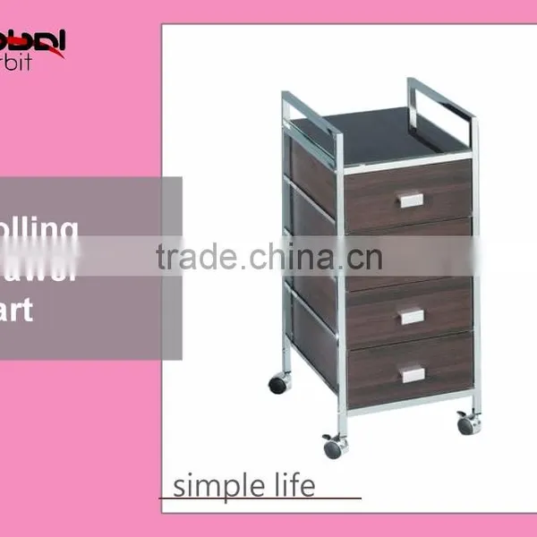 Sort Bin Organizer Storage Sturdy Shelf MDF Lightweight Medical 5 Drawers Rolling Carts photo-2