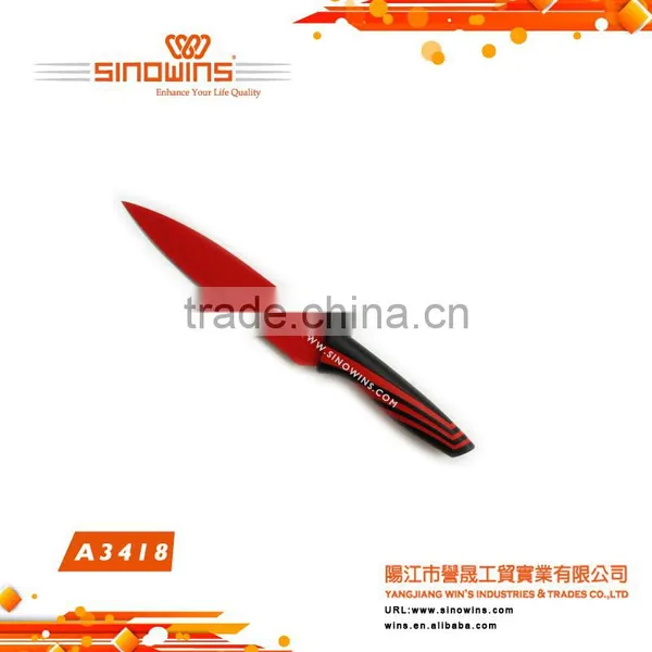 A3418 New Design Hot Sale High Quality 5pcs Stainless Steel Knife Set With Non-stick Coating photo-4