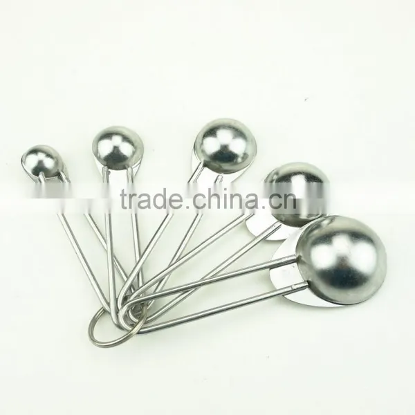 42135 Wire Handles Stainless Steel Nesting Measuring Cups and Spoons Set photo-6
