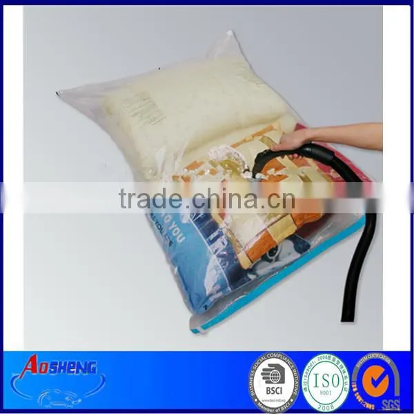 PE Plastic Vacuum Storage Printable Clothing Bag Save Space photo-2