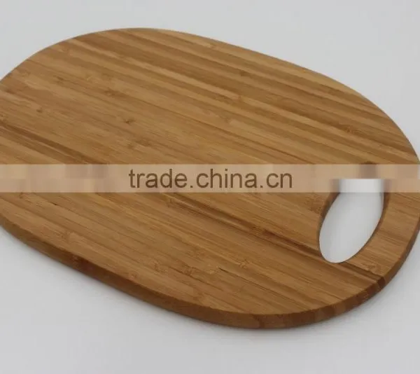 Promotion Kitchen Bamboo Cutting Board With Handle photo-3