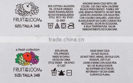 Custom Plastisol T-Shirt Heat Transfer Label , Garment Heat Transfer Label photo-3