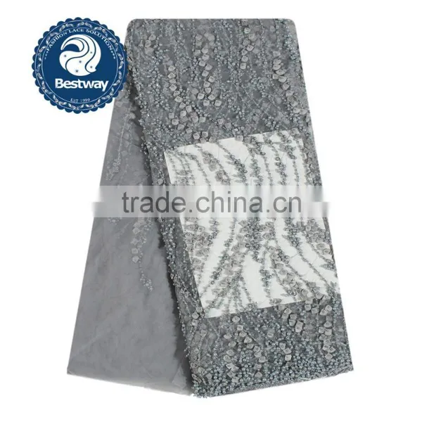 Bestway Shiny Lace Material With Sequins For Dressing FL0268-3 photo-3