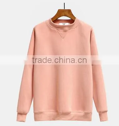 Wholesale Cheaper Customized Designs TC65/35 Fleece Plain Cheaper Crewneck Hoodies&sweatshirt photo-2