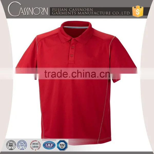 Classic Design Blank Man Polo T-shirt With Short Sleeve