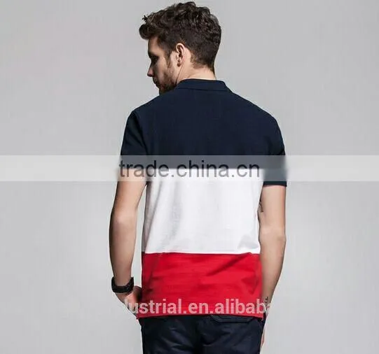 2015 Custom High Quality China Factory Polo Shirt Men Design photo-5