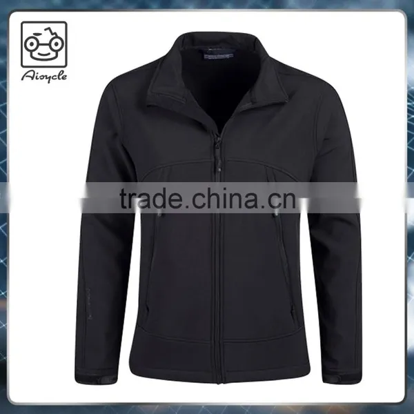 Winter Jacket Man Black Softshell Jacket Plus Size Cheap Jacket photo-3