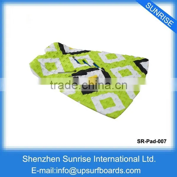 Hot Sale Surfboard Deck Grip OEM Tail Pad Deck Pad Custom EVA Traction Pad photo-4