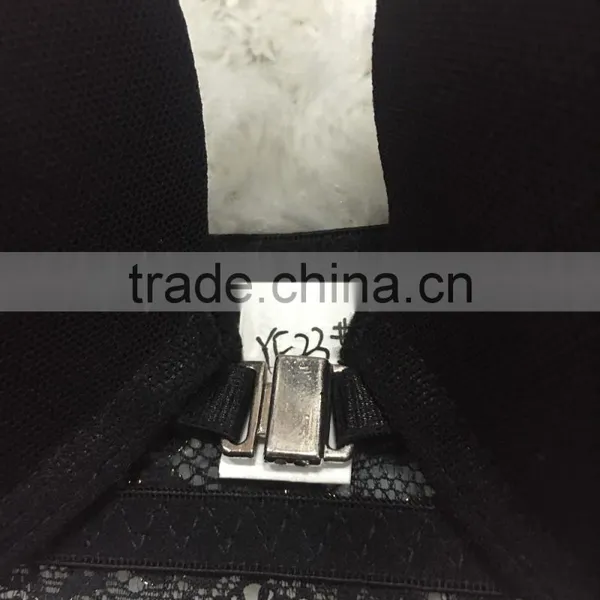 High Quality Front Closure Push up Bra Set OEM Shantou Factory Polymide photo-3