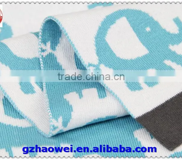 Worldwide Hot Sell Knit Baby Wool Blanket photo-4