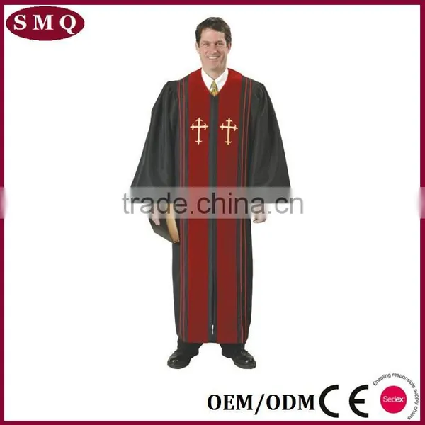 Black Cheap Clergy Robes for Women photo-5