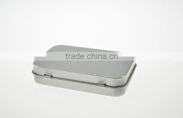 R1846H Manufacturer Wholesale Rectangle Mini Tin Can for U Disk Lighter Packing Box photo-4