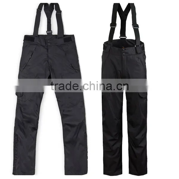 High Quality Custom Winter Active Mens Outdoor Black Technical Snow Pant