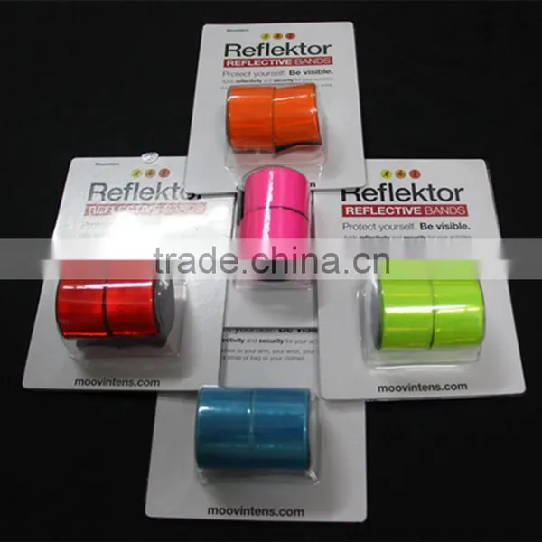 Glow in the Dark Pvc Promotion Snap Slap Bracelet Wristband photo-4