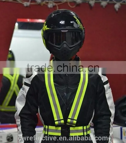 Sliver Strip Cycling Safety Reflective Suit photo-3