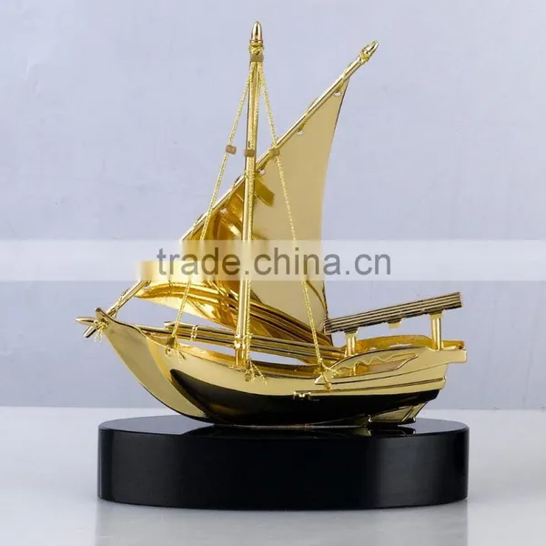 Slamic Wedding Favors Metal Boat Decoration Dhow photo-3