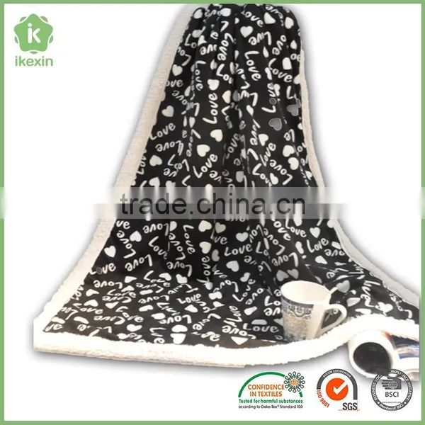 Fashion Custom King Size Printing Double Ply Blanket photo-2