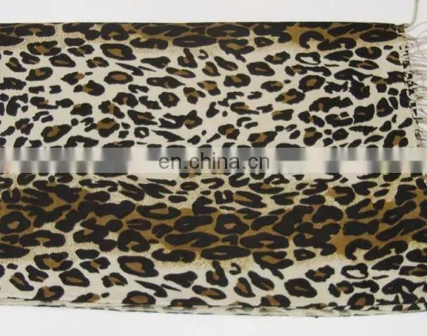 Animal Print Shawls /print Pashmina Shawls photo-5