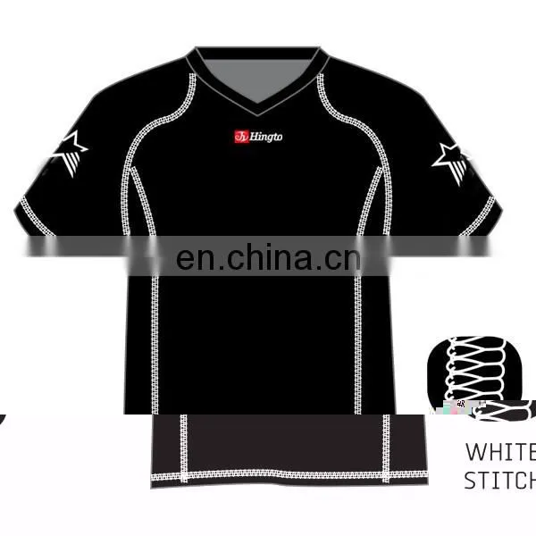 Top Thailand Quality Customized Cheap Soccer Sports Wear, 2015/2016 Season Dark Blue Soccer Jersey photo-3