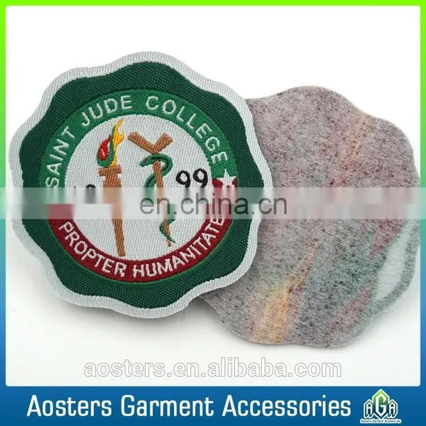 Custom Design Maker Sew on Woven Patches for Clothes photo-6