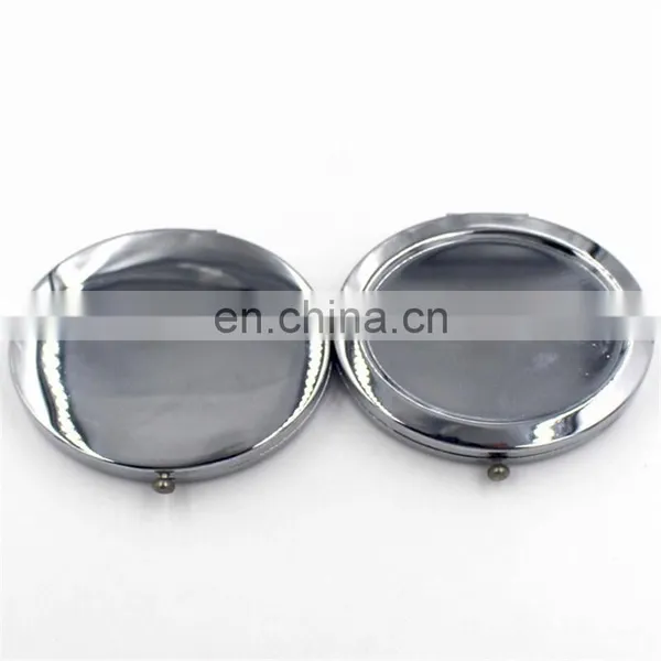 Yes Foldable and Pcket Mirror Style Flexible Blank Chic Metal Compact Mirror photo-4
