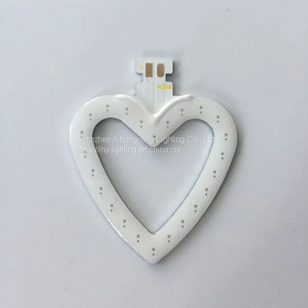 Heart-shaped Cob Led Chip 6v 1w Bicycle Tail Light photo-2