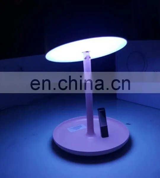 2017 Hot Sale Round Metal Standing Led Dressing Table Mirror Lights photo-5