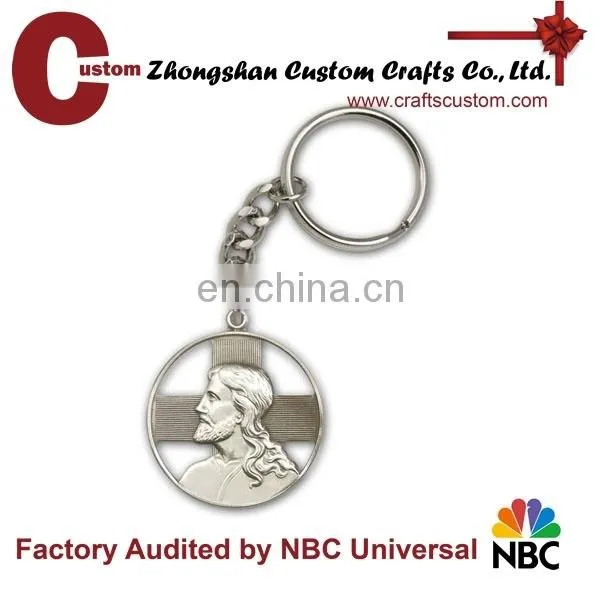 Iron Stamped Promotional Keyring With Epoxy photo-3
