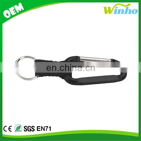 Winho Anodized Carabiner With Nylon Strap photo-3