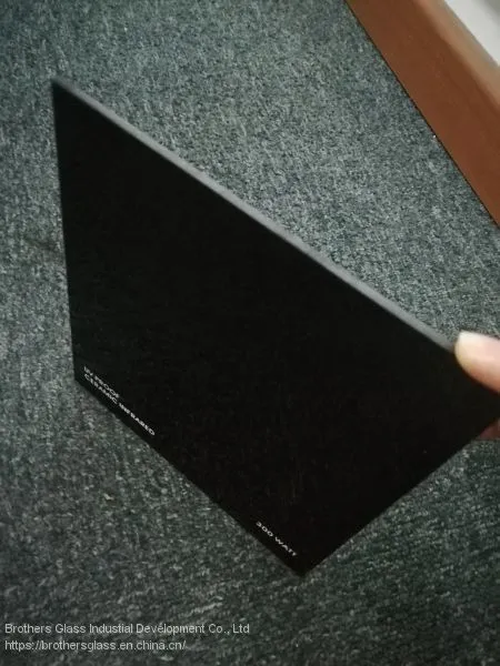 High Temperature Resistance Clear Ceramic Glass Pannel/ Robax Glass