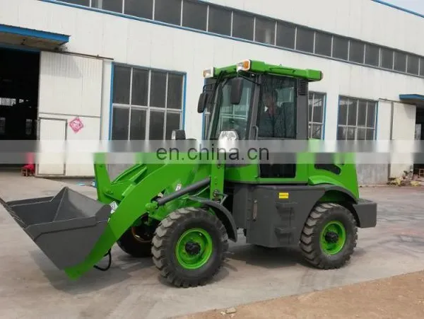 1.0ton Skidsteer Loader With Snow Blade photo-2