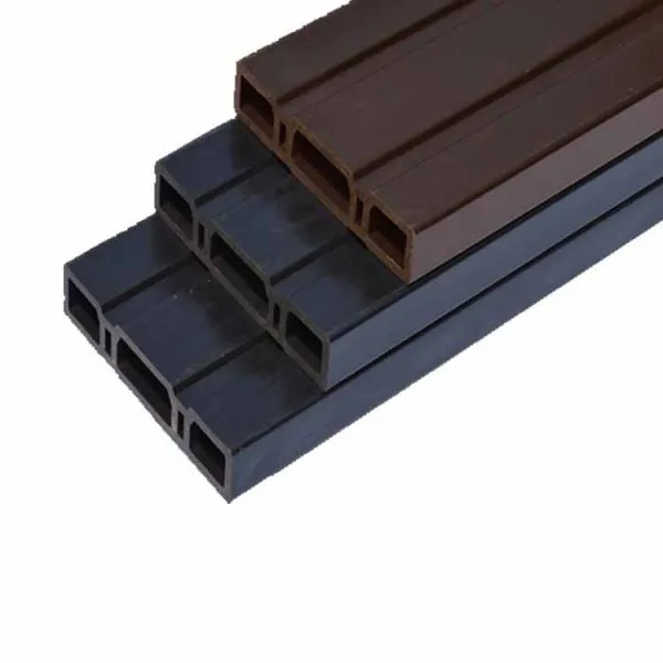 High Quality Black WPC Waterproof Interlocking Composite Decking Board Outdoor photo-5